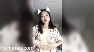 Ngon vl, Teen 2ka9 gửi clip Thủ dâm cho ny r bảo vú e hơi lép đỉnh của chóp