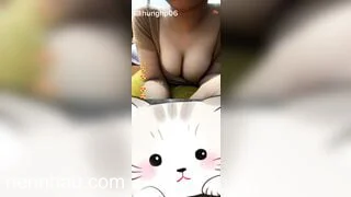 OmeTv . gặp em gái teen dâm khoe vú dạo ,cực nứng (clip chính chủ) siêu phẩm