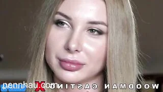 Nóng bỏng Жестко ебут блондинку / вудман кастинг 200 [2021, rough мжм, big tits, gonzo hardcore