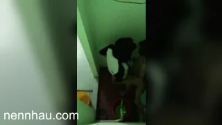 quay lén hai em học sinh học bán trú địt nhau như gà - phần1 hot nhất