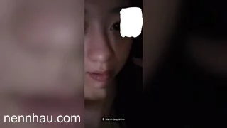 Nguyễn Mai Linh học sinh lớp 10 đà lạt call video cùng người yêu - phần 1 nóng bỏng