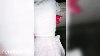 Full HD lên sân thượng địt nhau với bé học sinh loli