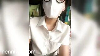 Cực hot Dâm nữ trg vỏ bọc học sinh ngoan livetream show hàng móc lồn public trên thư viện p3