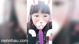 E teen Việt hàng ngon vú múp xinh xắn livetream show hàng Bigolive nổi 1 thời cực ngon