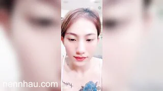 Sóng livetream của idol tiktok bị lộ link Huỳnh Bảo Trân,nằm phơi lồn hồng đợi donate nóng bỏng