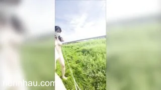 Dắt em salve đi dạo khi trần truồng ngoài đường siêu phẩm