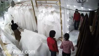 hack cam cô dâu đi thử váy cưới nhìn nứng vl - phần 1 nóng bỏng