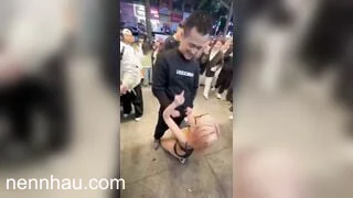 E gái tóc vàng bú cu giữa đường cực ngon
