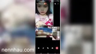 Siêu phẩm Call video với e rau non xinh hàng ngon bắt e show hàng cho a sục bắn cho e xem p3