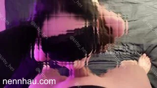 Xem ngay Bịt mắt túm đầu dạy con đĩ dâm cách bú lút cán con cặc bự của a