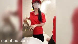 Siêu ngon nhân viên siêu thị winmart nứng lồn vừa làm vừa chat sex - phần 73
