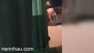 Cực kỳ nóng Bắt gặp cặp đôi đụ trên đường phố
