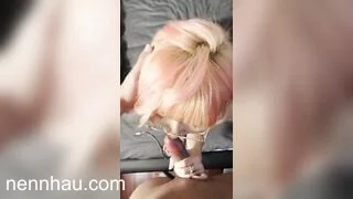 ny mình dây tóc hồng đeo kính bú cu nuốt tinh cực sướng xem ngay
