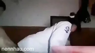 học sinh cấp 2 giờ biết cả doggy nhân trần full HD không che