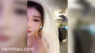 Em teen cosplay cô dâu cực xinh livetream show hàng móc lồn dâm chảy nước p29 cực đỉnh