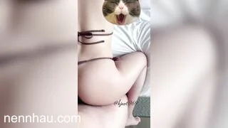 Cực kỳ hot Chăn được em hoa khôi của trường và chuyến du lịch cùng em nó
