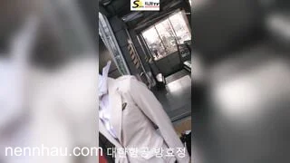 Siêu phẩm quay lén dưới váy em tiếp viên hàng không korean airline #2