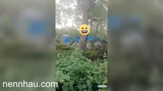Dẫn ghệ dâm bím múp ra đường cởi quần lót show bím múp public p2 cực ngon