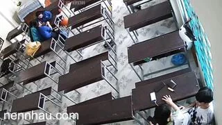Hack cam phát hiện đôi học sinh lén lút làm tình trong lớp ngay sau lưng bạn học mới nhất hôm nay