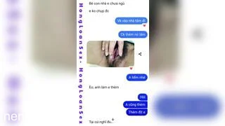 Cực kỳ nóng Sreri chát sex với bồ + gạ bồ cho Ck địt Vk và cái kết Pass2.