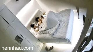 quay lén 2 em học sinh cấp 3 trốn học đi nhà nghỉ siêu hot