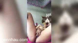 Cực kỳ nóng Gái xinh mình dây dâm đãng show dáng thủ dâm cho mấy anh sục - 3 (Teen, loli)