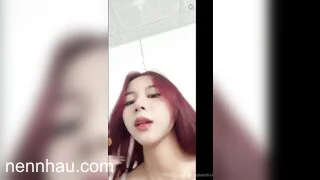 Phần 3:idol tiktok hơn trăm nghìn fl lộ vú trên live siêu hot