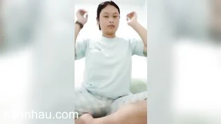 Cực kỳ nóng Em gái chuppy show dáng show bím múp rụp (Teen, loli)