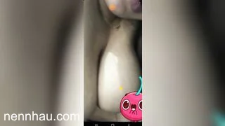 Gái dâm vú khủng lồn múp móc lồn thủ dâm với trai dâm đãng kích thích cực đỉnh