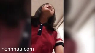 Vãi, E HS Lớp 11 Ko Mặc áo vú đi họp lớp, Bị bạn trai gạ djt lồn rậm lông Nhún Cu rên chất lượng cao