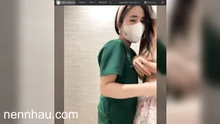 Phòng live show hàng của em nhân viên spa gạ c khách dâm đãng show cùng p1 chất lượng cao
