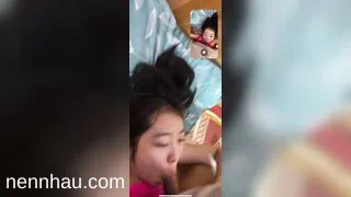 Bom tấn Nhỏ ngơ ngơ bú cak nghệ