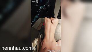 Siêu ngon Có tiền thích thật vừa địt e loli dáng ngon vừa ngắm cảnh đêm đẹp trên tầng thượng