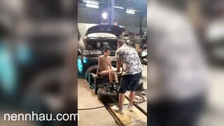 gara ô tô này ở đâu vậy bé mẫu ảnh cởi chuồng nhìn ngon vl chất lượng cao