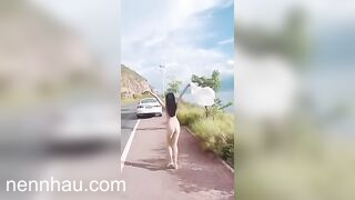 Siêu nứng Thả dáng giữa đeo câu đại gia:)) cảnh đẹp dáng càng đẹp