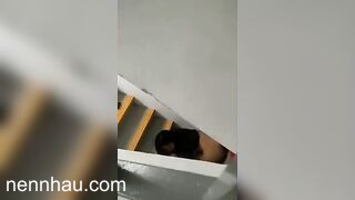 Quay lén em gái đụ nhau giữa cầu thang bộ của chung cư mới nhất hôm nay