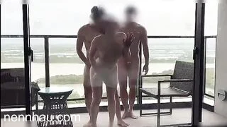 3 Đứa bạn rủ nhau đi du lịch, Mà Some Lút cán Bú cu tập thể Loli vú to rên rỉ hot nhất