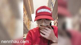Siêu Thị WinMart bé nhân viên lồn nhiều nước vừa làm vừa bán quạt - phần 5 nóng bỏng