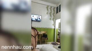 Hot nhất Gạ Lớp trưởng thử djt nhau Buổi date, Mà doggy Xuất Tinh tràn lồn loli vú to rên rỉ