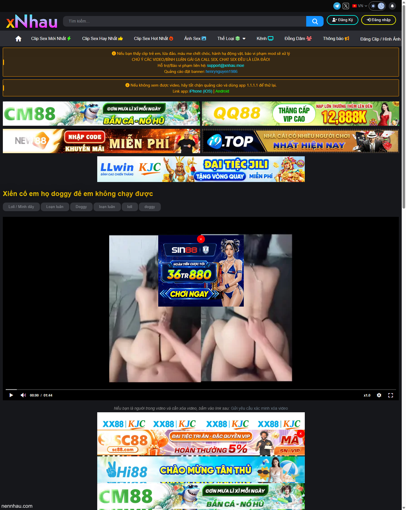 Ưỡn bím khoe anh xong là anh chạy qua đụ full HD không che