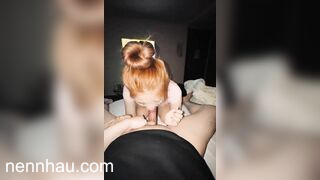 Xem ngay E người yêu Loli mình dây Bú Liếm Cu, Mặt dâm chê cu bé djt nhau vẫn rên rỉ