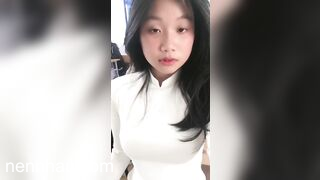 Gái Xinh Chuppy Bím Múp Kính Cận Dâm Đãng Show Hàng Làm Tình Cùng Ny cực hot