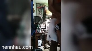 Em gái 2k9 ở nhà ko chịu mặc sì líp bảo sao không bị anh họ đè đụ. cực nứng