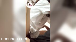 Nóng bỏng Địt Nhau Với Con Bạn Thân Bướm Mới Cạo Lông Cực Nứng