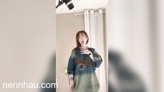 E teen tq xỏ khuyên xăm trổ xinh đẹp thích cởi đồ show hàng làm mặt chó nhảy nude #3 mới nhất hôm nay