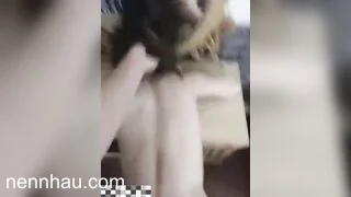 Cực phẩm Chơi cho em rên la vì sướng trước gương