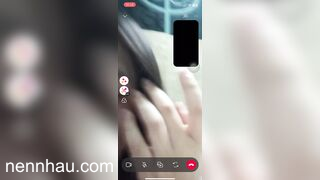 Gạ call video xem lồn với e rau non k9 mà e nó cứ hối xem sục cặc lẹ đi sợ mẹ thấy #8 full HD không che