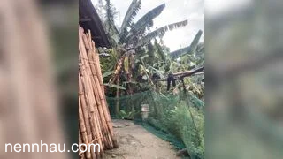 Chất lượng cao Em gái dân tộc khoe mông to đẹp không mặc áo ngực vú to