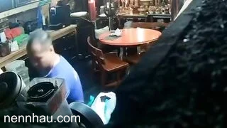 Lộ clip Chồng đặt cam phát hiện vợ địt nhau với thầy tu khi đưa về nhà cúng