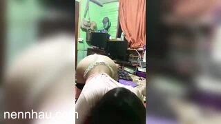 Siêu phẩm Cô giáo đến thăm trọ, Bú Liếm Cu cậu HS, Tụt quần loli mình dây mông to mà ko dkt